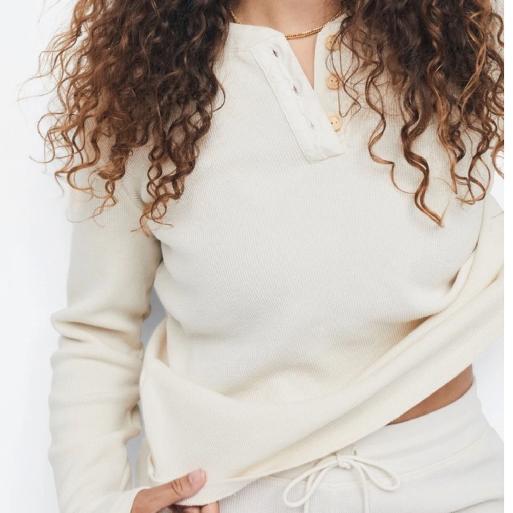 MATE the Label Thermal Henley, Large